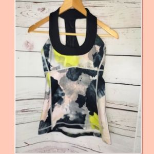 Women's sports bra razorback tank top